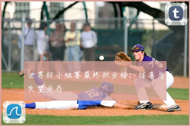世界杯小组赛最终积分榜：惊喜与失望并存