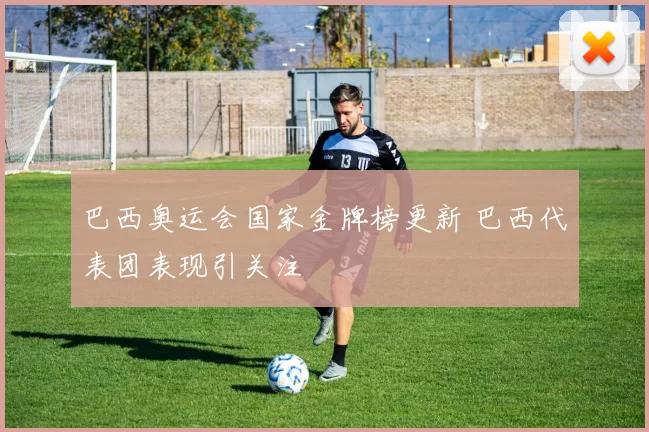 巴西奥运会国家金牌榜更新 巴西代表团表现引关注