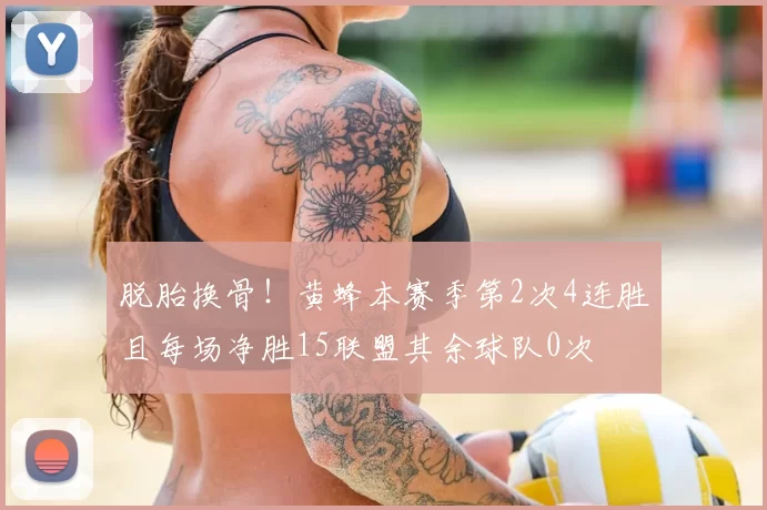 脱胎换骨！黄蜂本赛季第2次4连胜且每场净胜15联盟其余球队0次