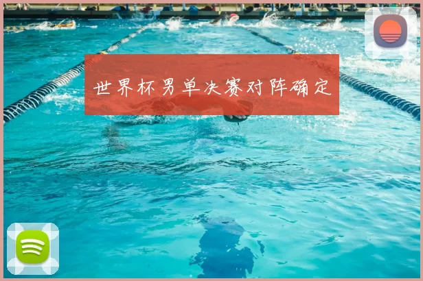 世界杯男单决赛对阵确定